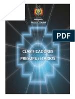 Clasificadores Presupuestarios 2014