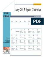 Sport Calendar