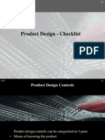 Product Design Checklist