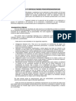 DETECCIÓN Y DIAGNÓSTICO DE DIFICULTADES PSICOPEDAGÓGICAS