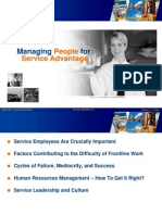 People Service Advantage: Managing For