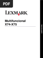 lexmark x75