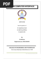 Download Brain computer interface by lakshana1 SN22119640 doc pdf