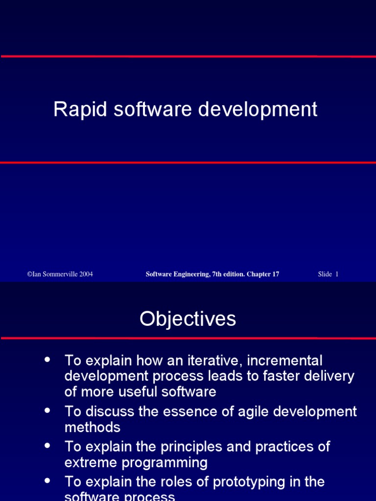 Rapid Software Development | Agile Software Development | Software ...