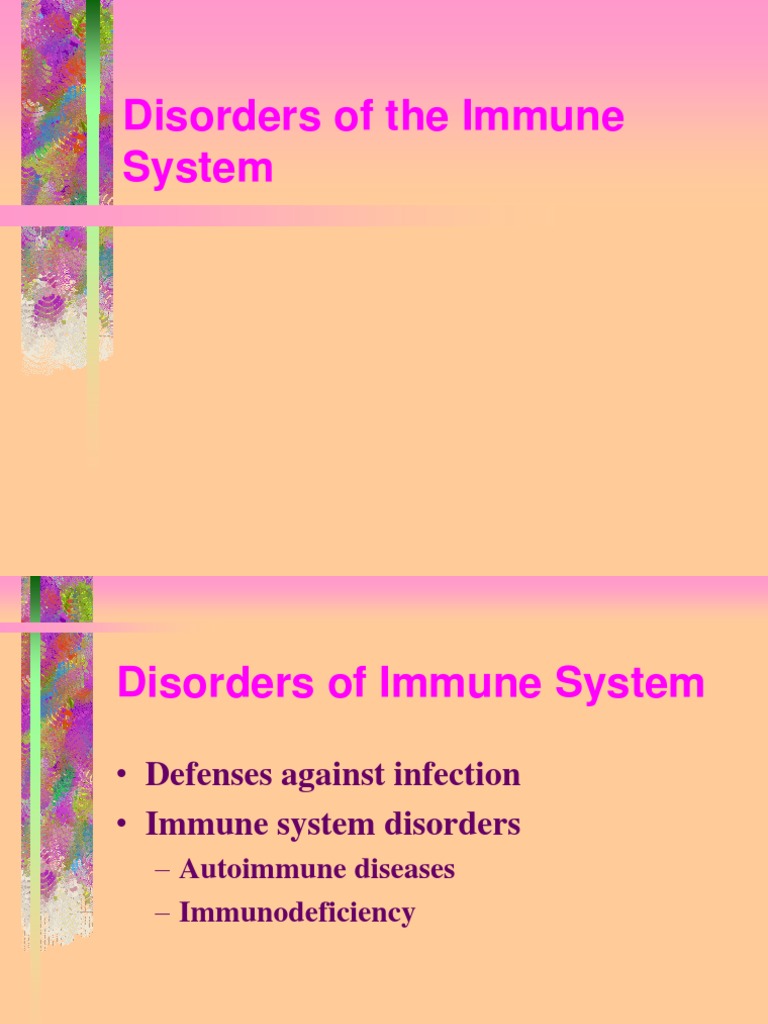 Disorders of The Immune System | PDF