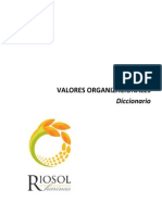 Valores Organizacionales