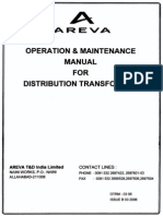 Areva Transformer Manual