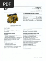 Motores Industriales Diesel Cat c11 Acert