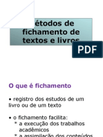 Fichamento de Texto Ou Livro