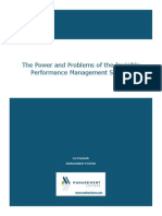 The Power and Problems of The Invisible Performance Management System