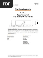 Site Planning Guide: Gulf Care Mobile Trauma Unit 14'-5" H X 10'-0" W X 53'-0" L USA