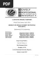 Download design of single storey rcc framed building by Baba Maisam Shabir SN221231901 doc pdf