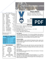 Villanova Game Notes Uconn