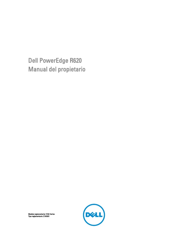 Poweredge-R620 Owner's Manual Es-Mx | PDF | Controlador de interfaz de ...
