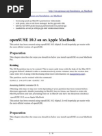 Download openSUSE installation on Apple MacBook by Edmund Laugasson SN2212546 doc pdf