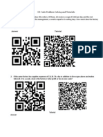 QR Codes and Problem Solving