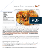 Receta Mejillones PDF