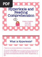 Download Hyperlexia Powerpoint by Kristen Coughlan SN221278641 doc pdf