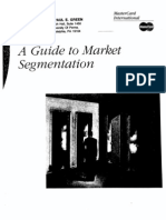 A Guide To Market Segmentation
