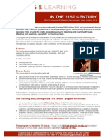 DEECD Digital Learning Branch PD flyer Tl21c