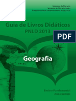 Guia PNLD 2013 Geografia