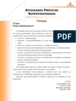 ATPS 2014 1 PED 5 Projeto MultidisciplinarIII