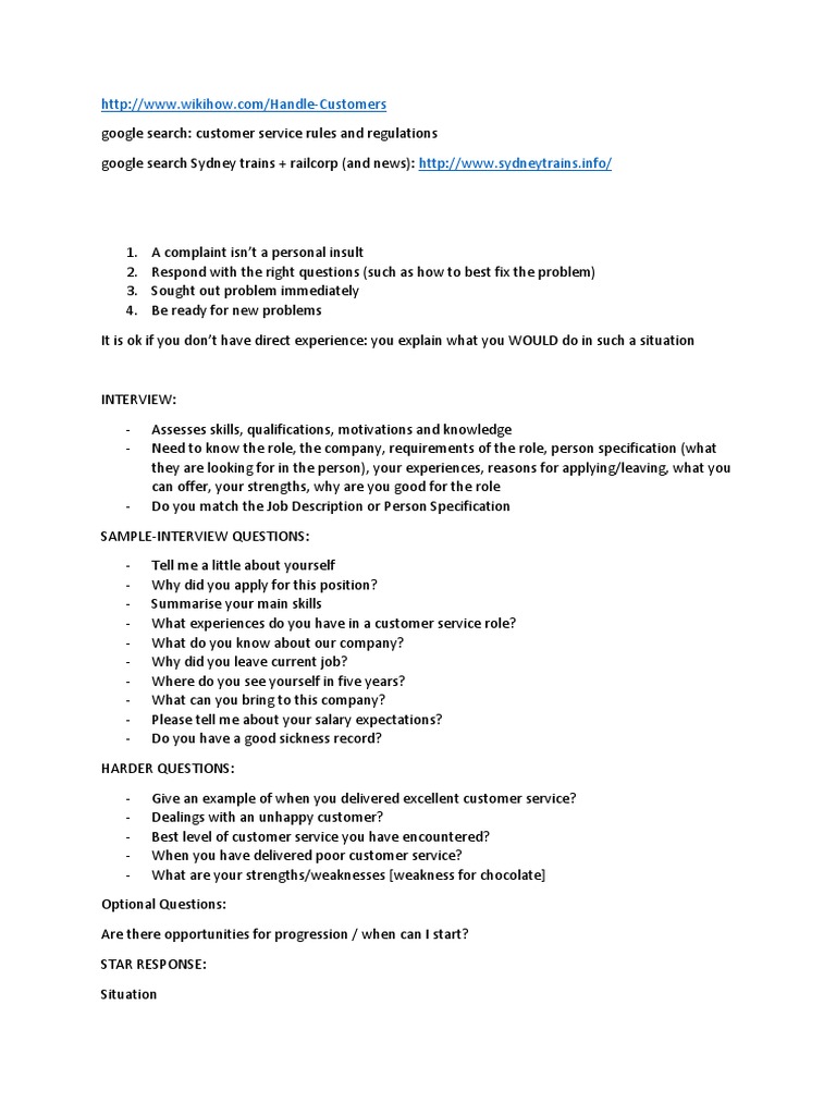 Customer Service PDF Conversation Etiquette