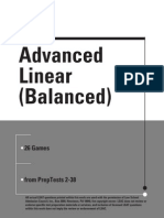 Advanced Linear Balanced Logic Games LSAT