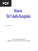 26. Hitchcock Alfred - Los Tres Investigadores - Misterio Del Caballo Decapitado