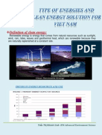 Definition of Clean Energy:: Trends in Energy Resources and Use