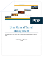 Travel Management - User Manual