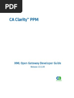 CAClarityPPM XOG DeveloperGuide ENU v13