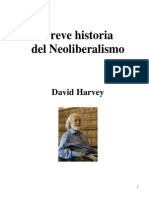 David Harvey Breve Historia Del Neoliberalismo