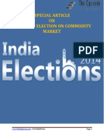 A Special Article ON Impact of Election On Commodity Market