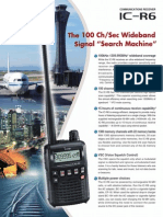 ICOM IC-R6 Brochure