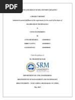 Download Analysis  Design of Multistorey Building by riyasproject SN221347097 doc pdf