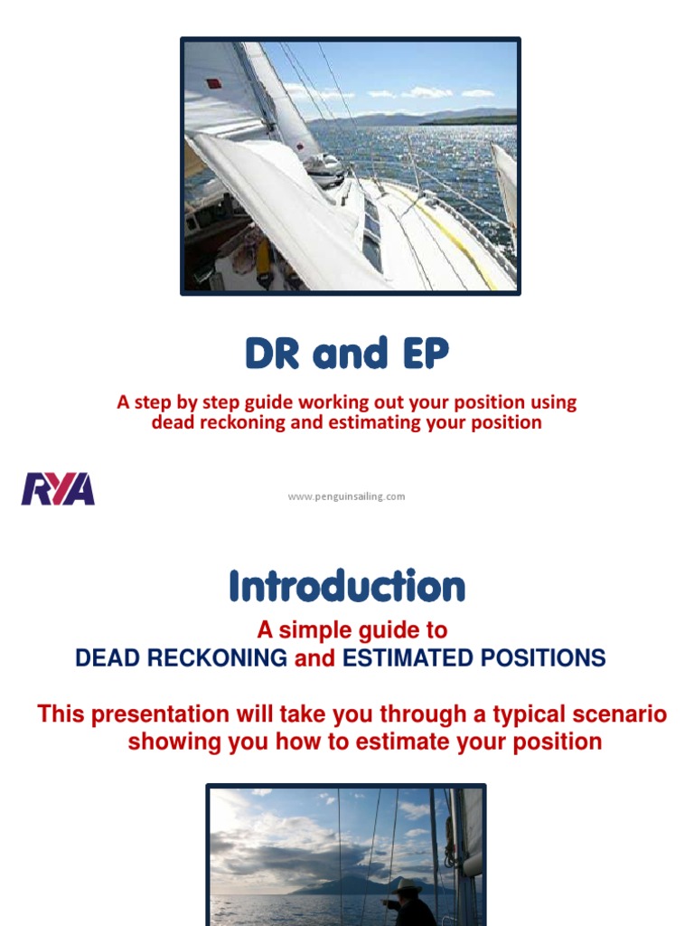 Dead Reckoning and Estimated Position Guide | PDF | Tide | Scientific ...