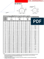 ANSI B16.9-Tee