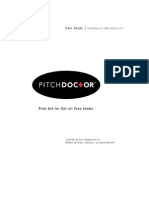 PitchDoctor Manual