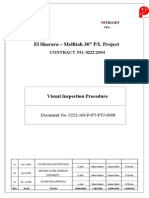 Visual Inspection Procedure 0222 160 P PT PTJ 0008