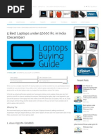Download 5 Best Laptops Under 50000 Rs by 0776 SN221359530 doc pdf