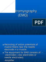 EMG Electromyography Recording Muscle Fibers Needle Electrode