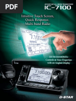 ICOM IC-7100 Brochure