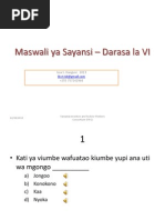Download Maswali ya Sayansi Darasa la VI_vol2 by Kanguni SN221361544 doc pdf