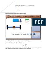 Free Vibration Sdof System - Expt Procedure