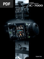 ICOM IC-7000 Brochure | PDF | Frequency Modulation | High Frequency
