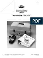 152873338 Colorimetre DR 890 Methodes D Analyses PDF