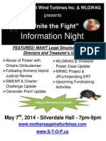 Information Night - Silverdale - May 7 2014