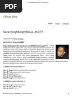 Download SKALA LIKERT by Habib Imron SN221370762 doc pdf