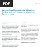 International Bank Account Numbers: Sending and Receiving Payments To or From Europe in Euros